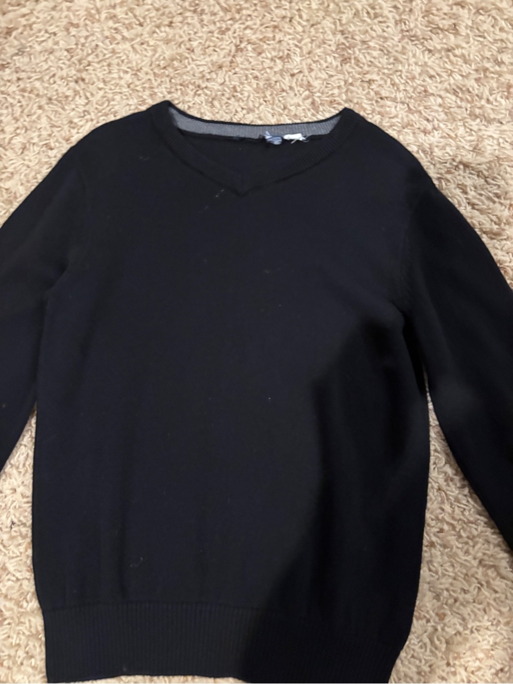 Boys black sweater